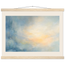 Dawn after Rain, sunrise, coastline and washed light. Archival fine art poster shown framed.