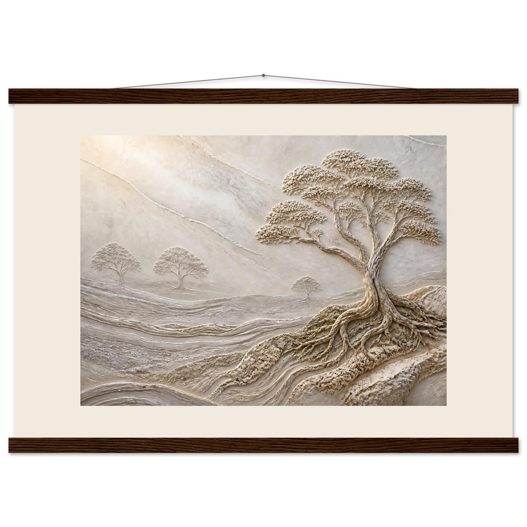 Old Growth: petra and herbarium. Fine art poster by The Light Stays.