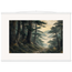 Cypress Passage: japanese art and japandi. Fine art poster, alternate frame and size.