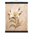 Alabaster Lily: flowers and botanical. Fine art poster by The Light Stays.