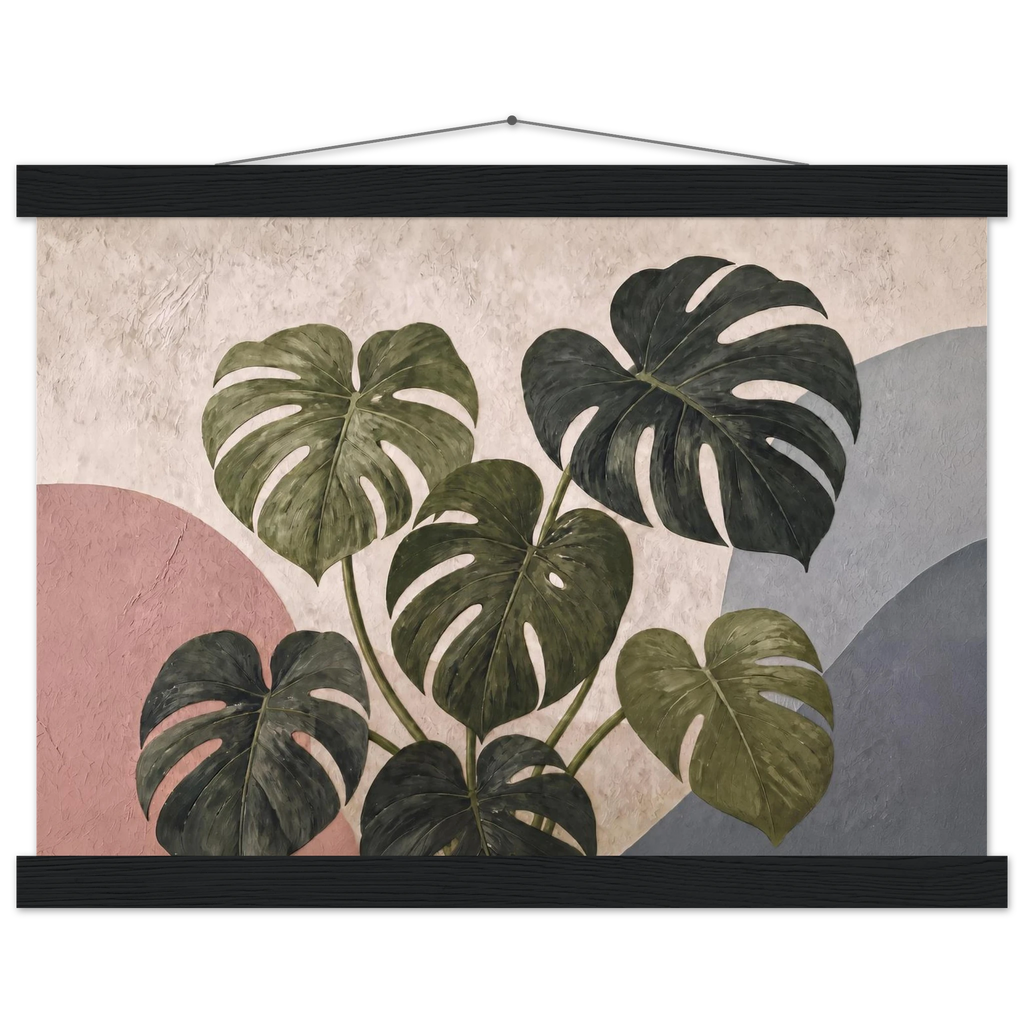 Monstera Sun: botanical and nature. Fine art poster by The Light Stays.