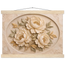 Peonies in Stone: flowers and botanical. Fine art poster, alternate frame and size.