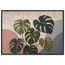 Monstera Sun: botanical and nature. Museum-quality framed fine art print.