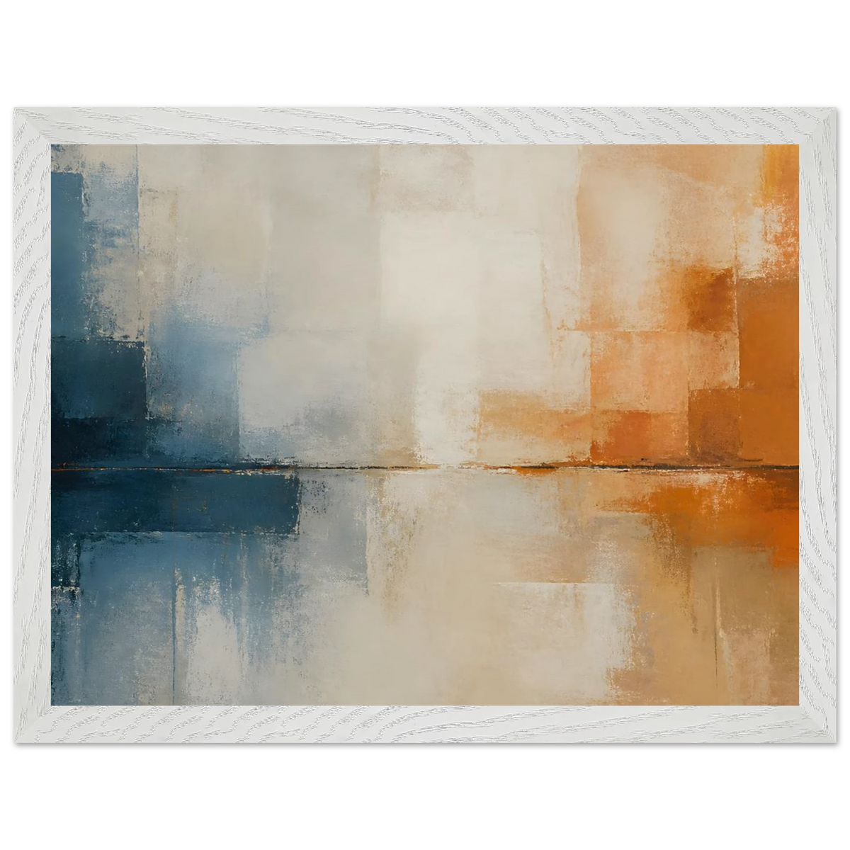 Architectural Rust: abstract, mineral texture and oxidized tones. Framed fine art print by The Light Stays.