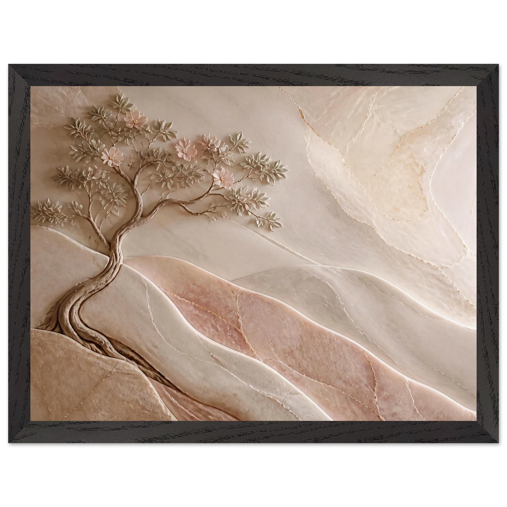 Stone Dawn: petra and siena. Framed fine art print by The Light Stays.