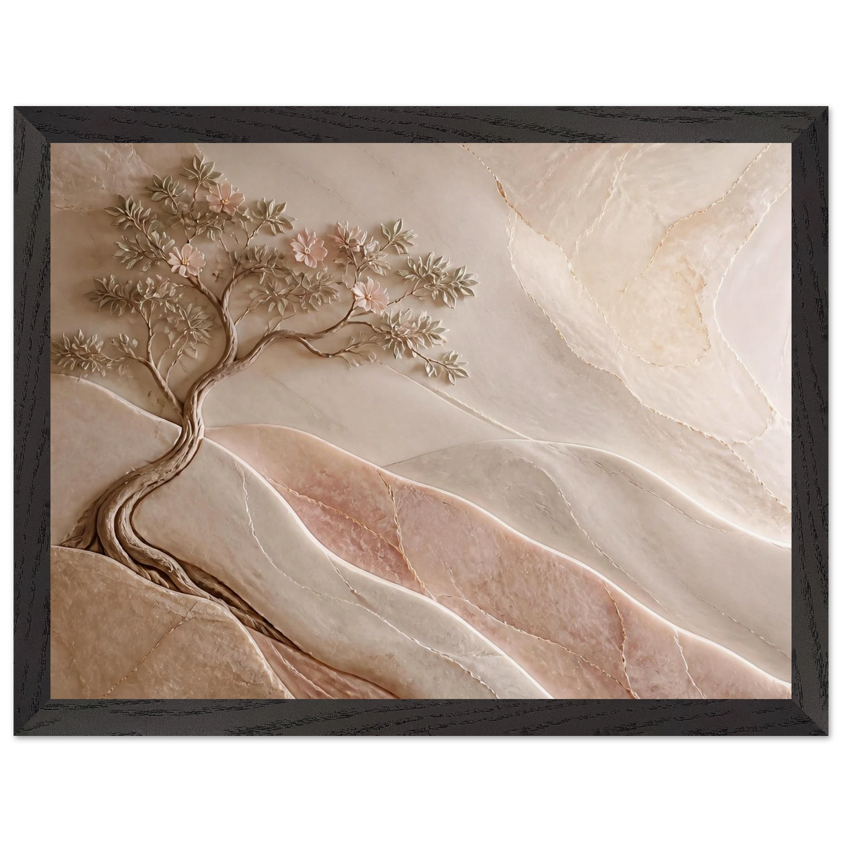 Stone Dawn: petra and siena. Framed fine art print by The Light Stays.