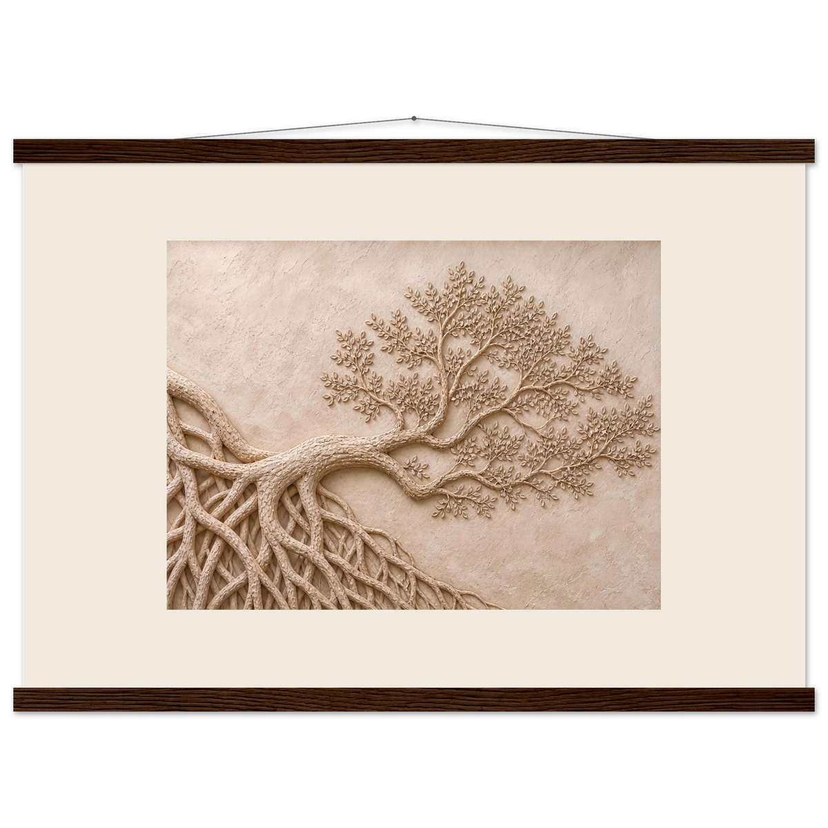 Root Lattice: petra and herbarium. Fine art poster by The Light Stays.