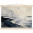 Tidal Ink: sea and coastal landscape. Museum-quality fine art poster.