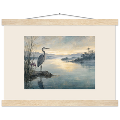 Heron at Dawn