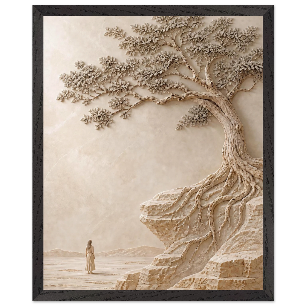 Vigil: petra and siena. Museum-quality framed fine art print.
