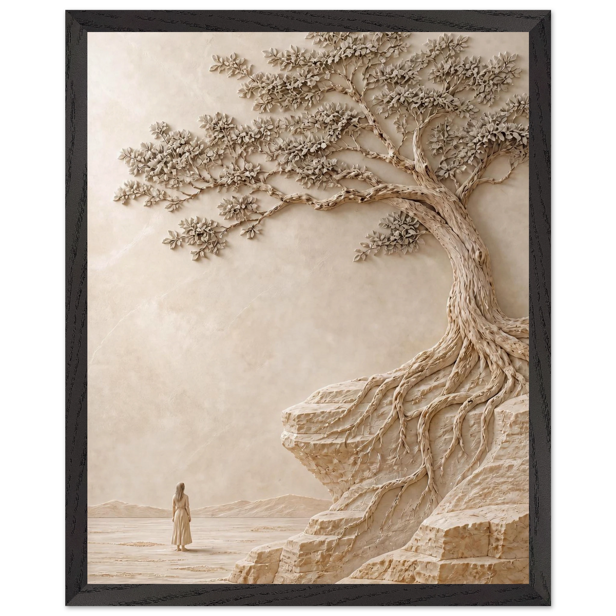 Vigil: petra and siena. Museum-quality framed fine art print.