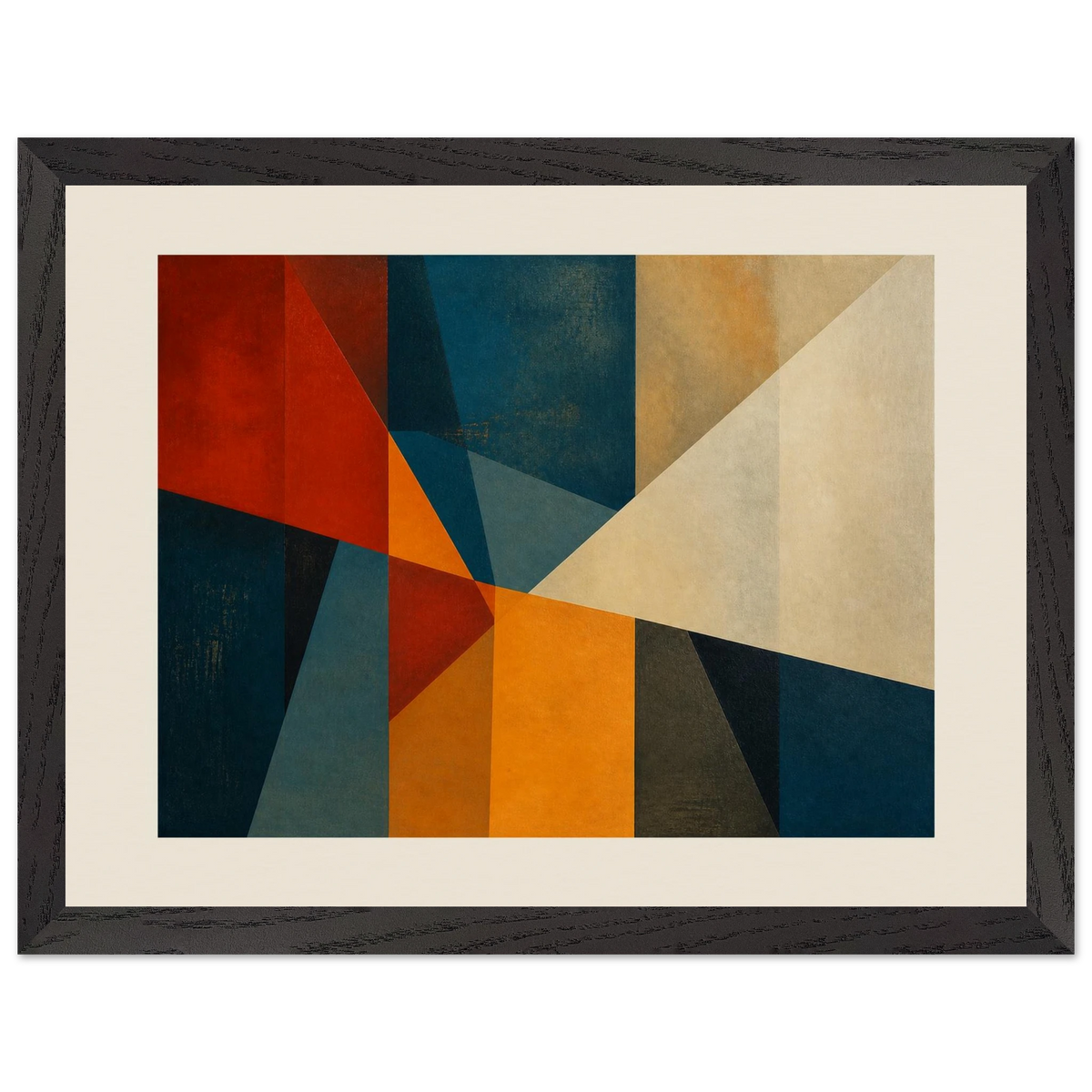 Storm: abstract, movement and mineral texture. Framed fine art print by The Light Stays.
