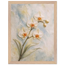 Porcelain Orchid: flowers and botanical. Framed fine art print, alternate frame and size.