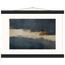 Ivory Crossing: abstract, ivory and serene lines. Museum-quality fine art poster.