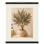 Olive Terrace: landscape and sun. Museum-quality fine art poster.