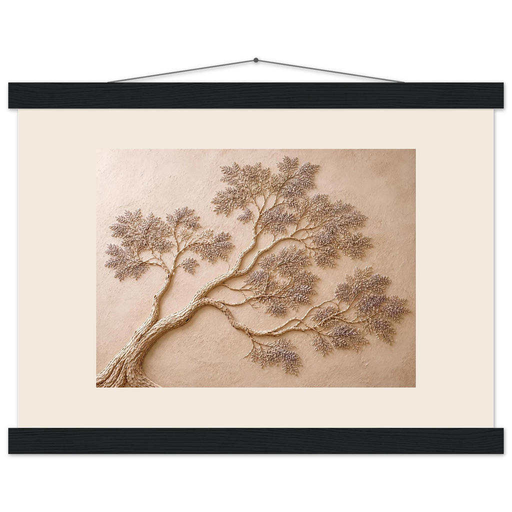 Lilac Reach: flowers and botanical. Museum-quality fine art poster.