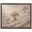 Blossom Terraces, flowers and botanical. Archival framed fine art print shown framed.