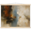 Golden Night: moon and night. Museum-quality fine art poster.