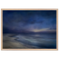 Blue Hour Shore, sea and coastal landscape. Archival framed fine art print shown framed.