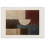 Blocos de Vinho, quadro abstrato emoldurado da The Light Stays.