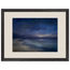 Blue Hour Shore: sea and coastal landscape. Framed fine art print.