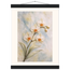 Porcelain Orchid, flowers and botanical. Archival fine art poster shown framed.
