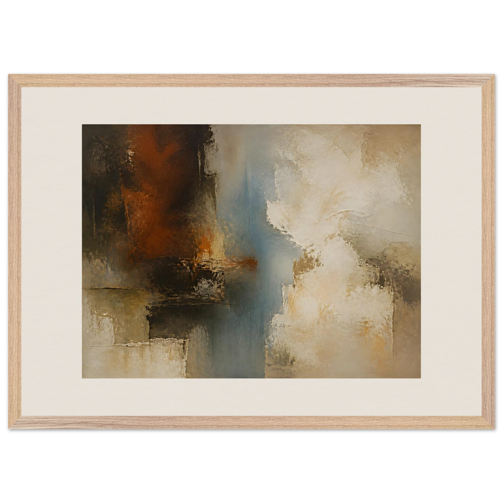Golden Night: moon and night. Framed fine art print by The Light Stays.