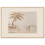 First Tide, sea and coastal landscape. Archival framed fine art print shown framed.