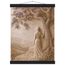 Old Friend: impasto, figure and companion tree. Museum-quality fine art poster.
