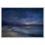 Blue Hour Shore: sea and coastal landscape. Framed fine art print by The Light Stays.