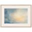 Dawn after Rain: sunrise, coastline and washed light. Framed fine art print by The Light Stays.