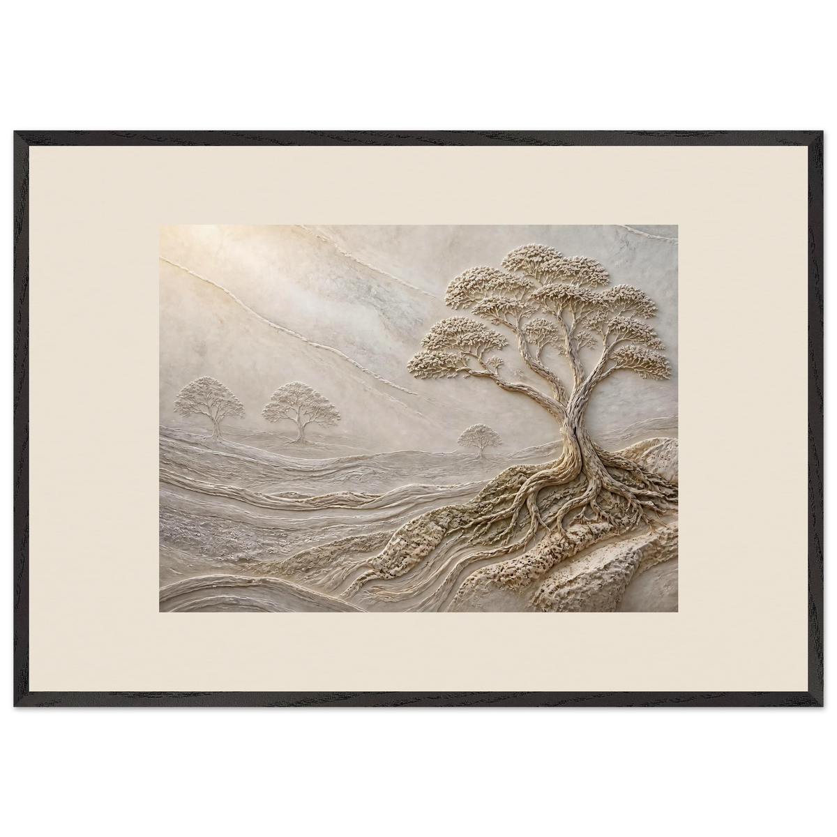 Old Growth: petra and herbarium. Museum-quality framed fine art print.