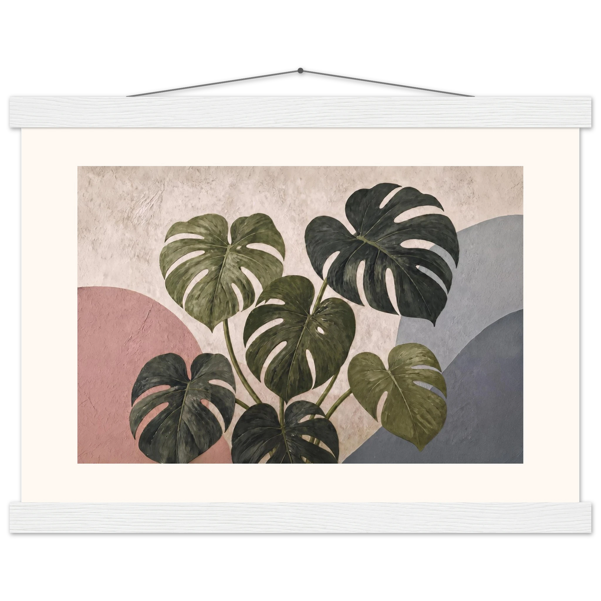 Monstera Sun: botanical and nature. Fine art poster by The Light Stays.