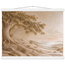Sandstone Dawn: lumen and siena. Fine art poster by The Light Stays.