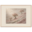 Blossom Terraces: flowers and botanical. Museum-quality framed fine art print.