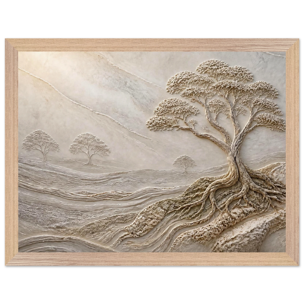 Old Growth: petra and herbarium. Museum-quality framed fine art print.