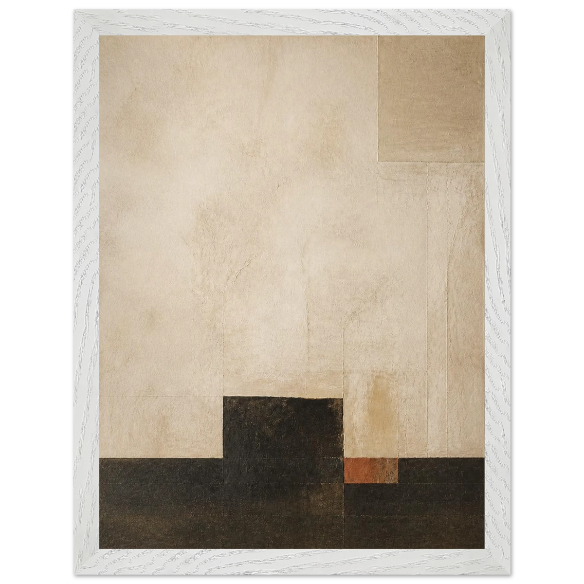 Magnolia Arc: flowers and botanical. Framed fine art print.