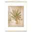 Courtyard Noon: landscape and sun. Museum-quality fine art poster.