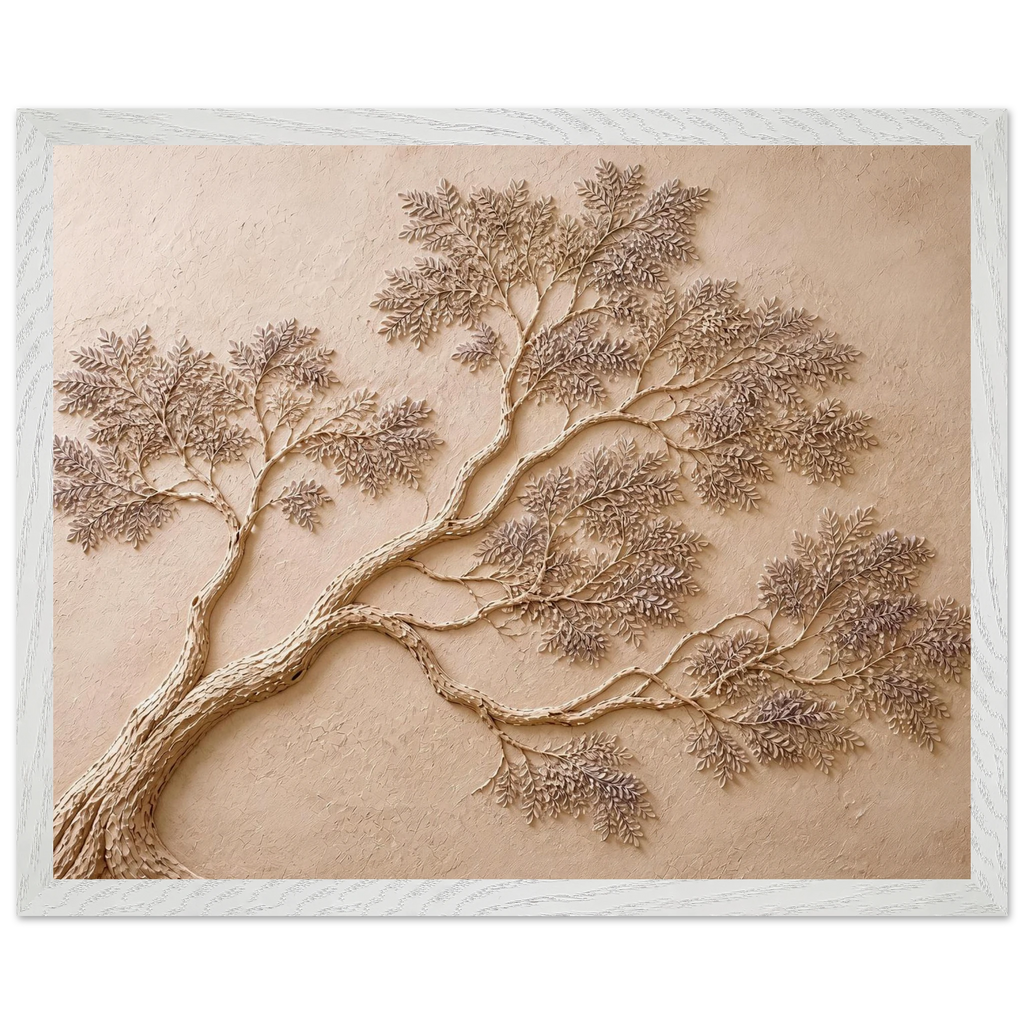 Lilac Reach: petra and flora. Framed fine art print by The Light Stays.
