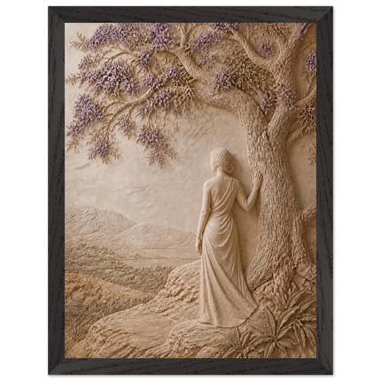 Old Friend: petra and herbarium. Framed fine art print.
