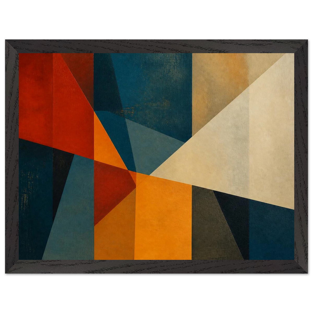 Storm: abstract, movement and mineral texture. Framed fine art print by The Light Stays.