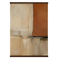 Terracotta Diptych, Panel I of II: two panels, terracotta and cream. Museum-quality fine art poster.