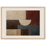 Blocos de Vinho, quadro abstrato emoldurado da The Light Stays.
