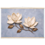 Bronze Magnolia, flowers and botanical. Archival fine art poster shown framed.