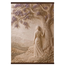 Old Friend: impasto, figure and companion tree. Museum-quality fine art poster.