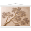 Lilac Reach, flowers and botanical. Archival fine art poster shown framed.
