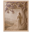 Old Friend: petra and herbarium. Framed fine art print, alternate frame and size.