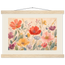 Floral Rhythm: flowers and botanical. Fine art poster.