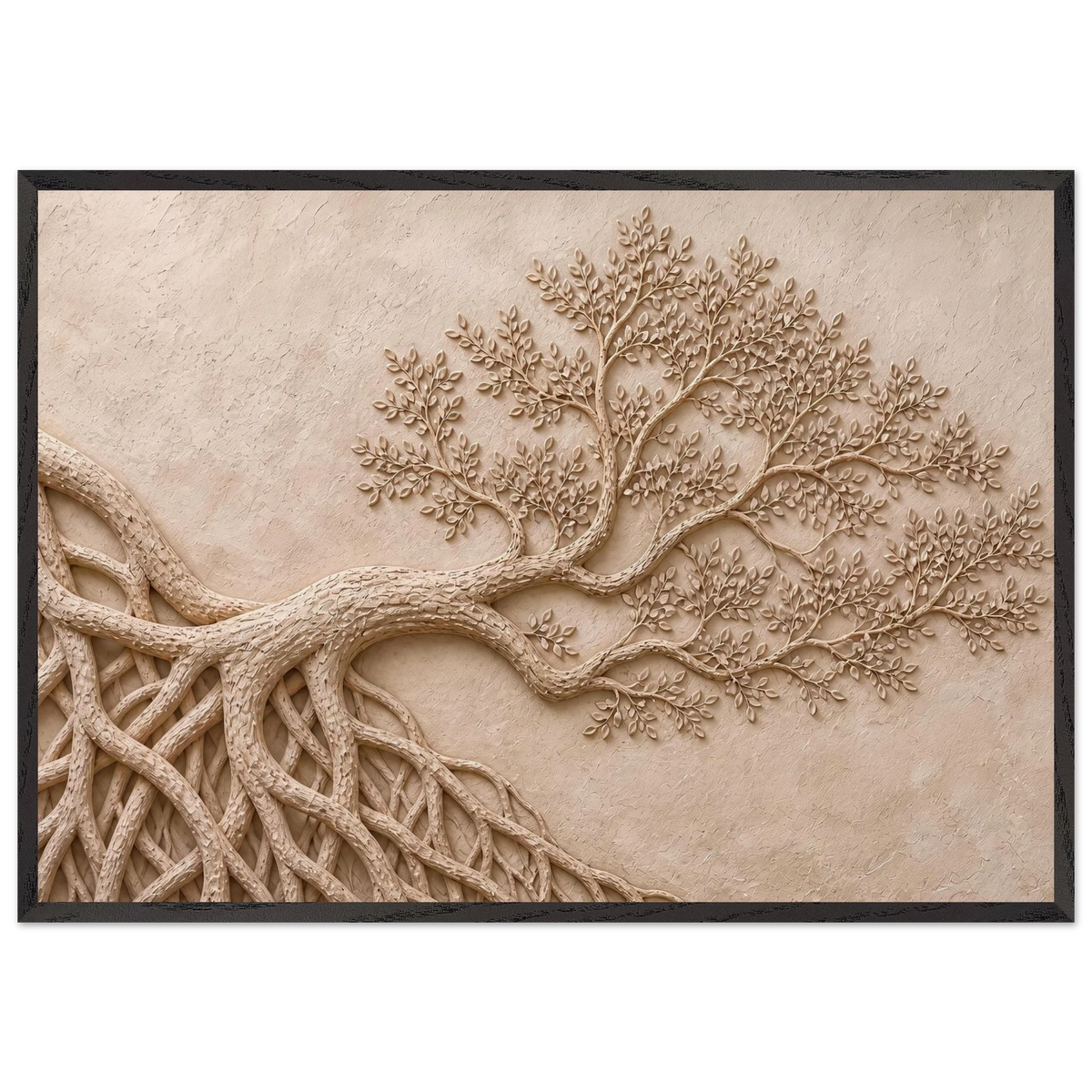 Root Lattice: petra and herbarium. Framed fine art print by The Light Stays.