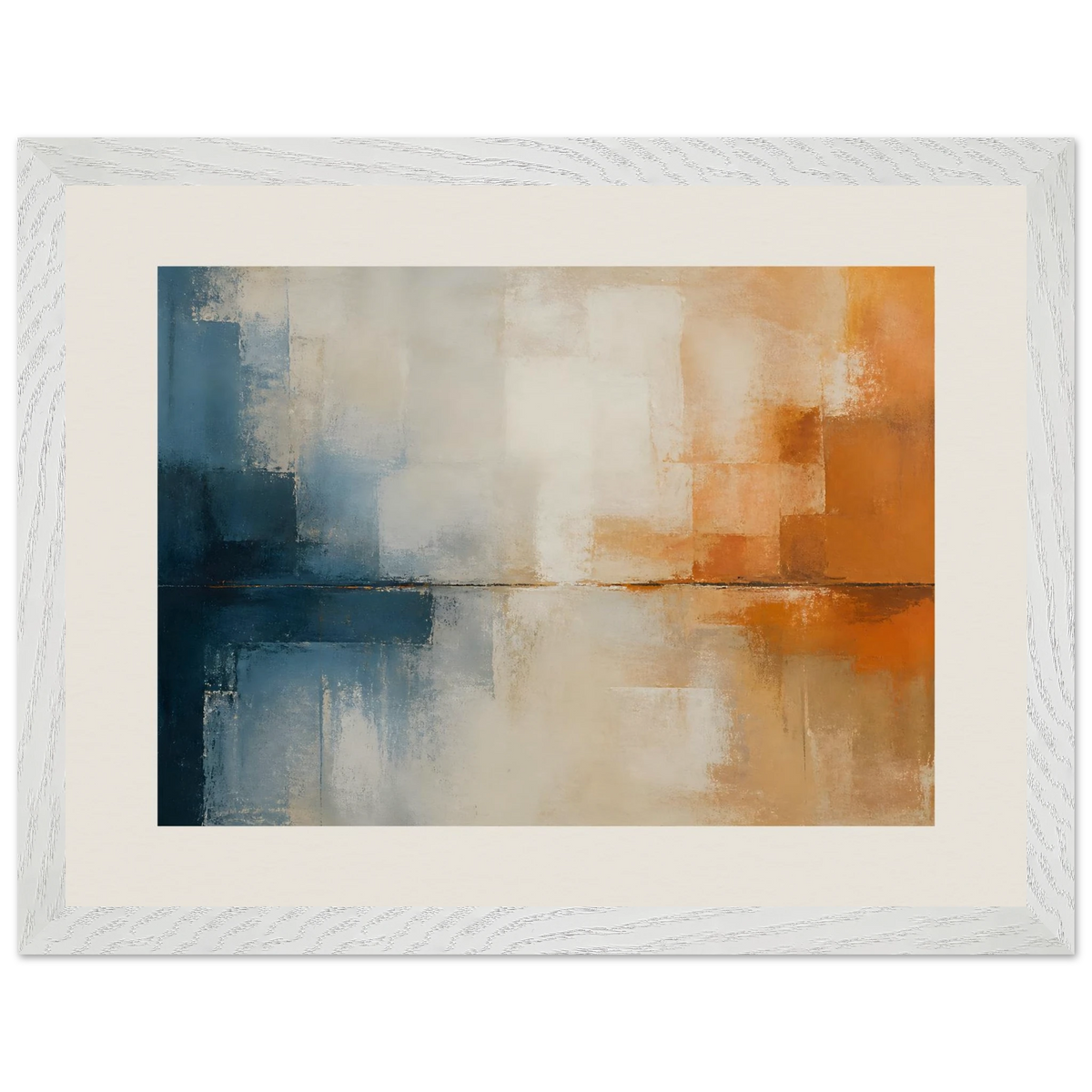 Architectural Rust: abstract, mineral texture and oxidized tones. Framed fine art print by The Light Stays.